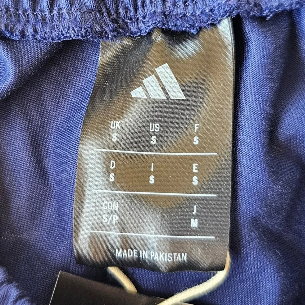 Adidas Mens Multi Sport Dark Blue White‎ Logo Shorts Small NWT